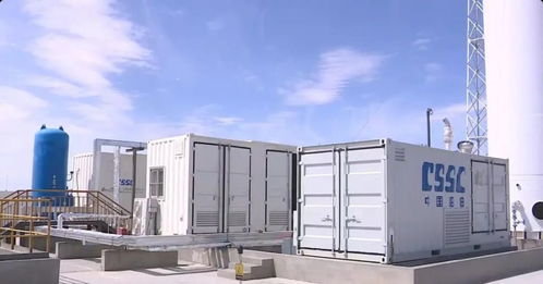 中船風電敦煌寶藏 風光氫儲試驗場建成投用，科技新地標崛起